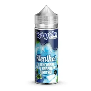 100ml Blackcurrant & Blue Raspberry Menthol by Kingston Menthol