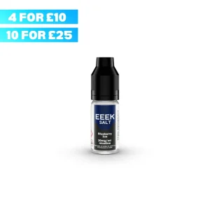 10ml Blueberry Ice by EEEK Salt