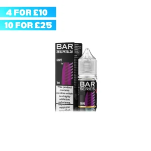 10ml Grape by Bar Series Nic Salts