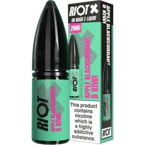Apple blackcurrant & kiwi Riot X e-liquid 10ml