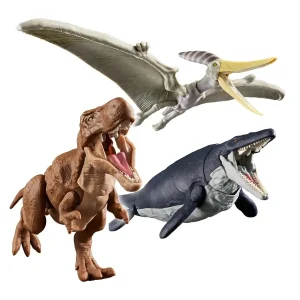 Bandai Plannosaurus Dinosaur Set: Land Sea and Air Adventure Pack