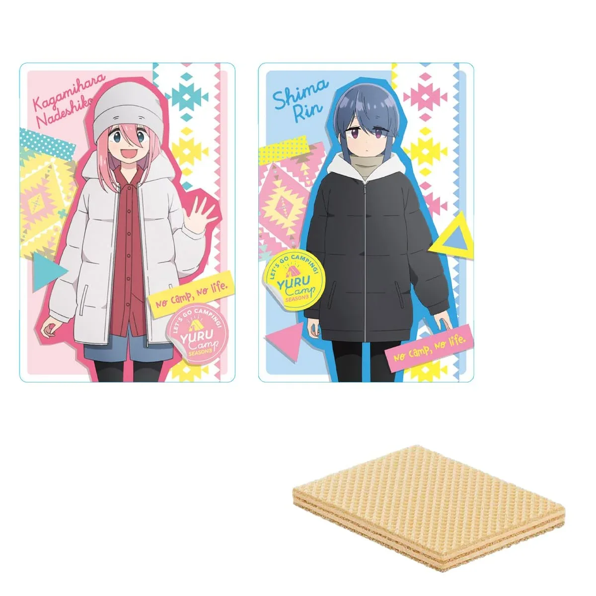 Bandai Yurucamp Season 3 Wafer Card Collectible Limited Edition