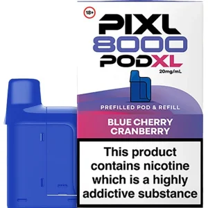Blue cherry cranberry PIXL 8000 Pod XL pod & refill 12ml