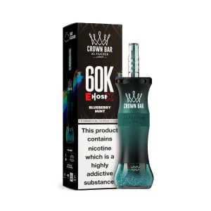 Blueberry Mint - Al Fakher Crown Bar 60k E-Hose X