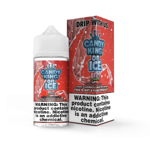 Candy King ON ICE – Strawberry Belts – 100ML E-Liquid