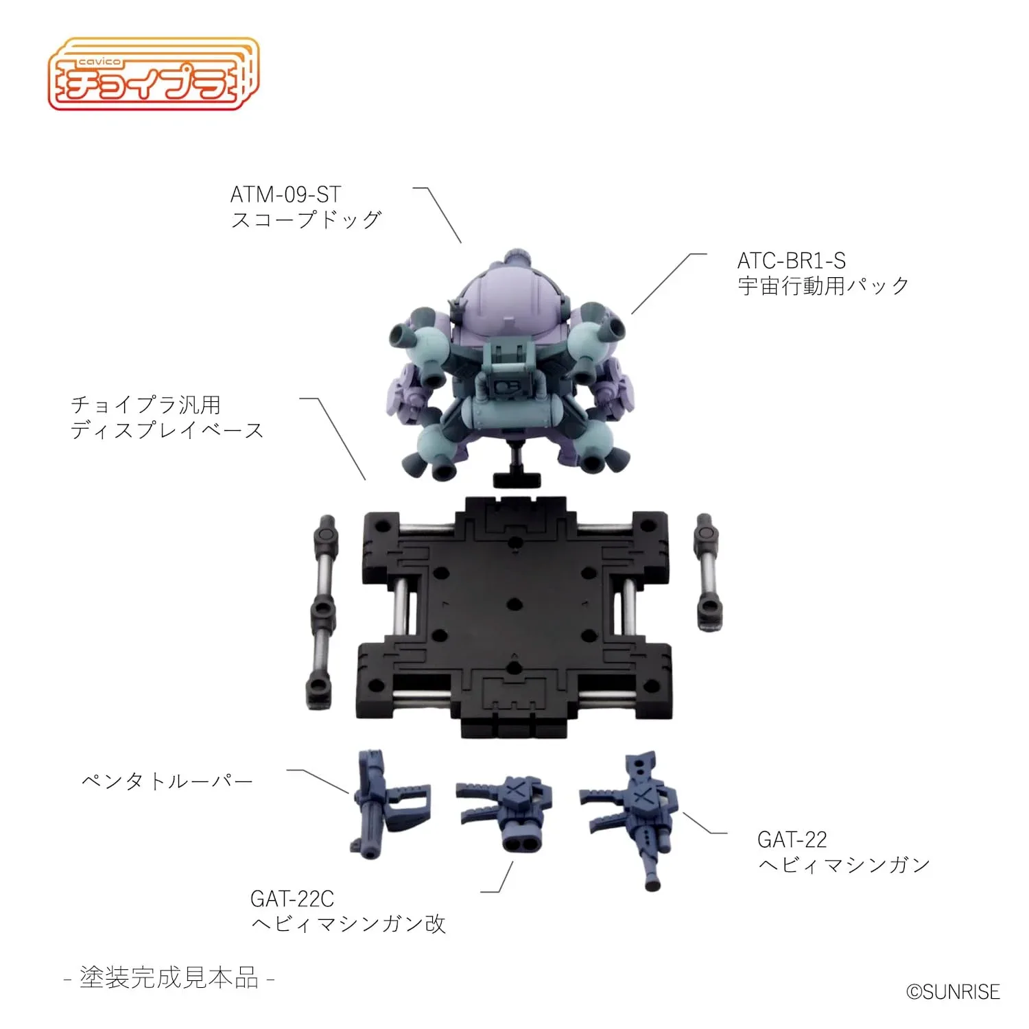 Cavico Models Choipla 023 Armored Trooper Votoms Scopedog Melquiya Army Edition - Image 2