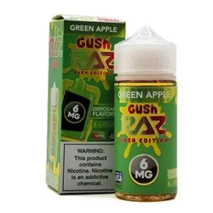 Green Apple Gush - 6mg - Pod Juice X RAZ - 100mL