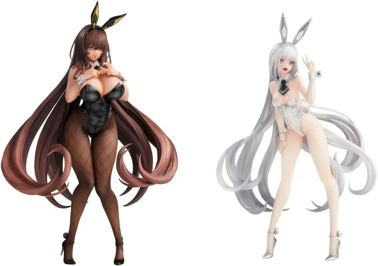 Hobby Sakura Victory Goddess NIKKE Noir Blanc Figure Set