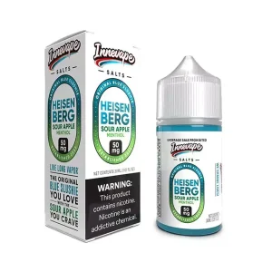 Innevape Salts – Heisenberg Sour Apple Menthol – 30ML E-Liquid
