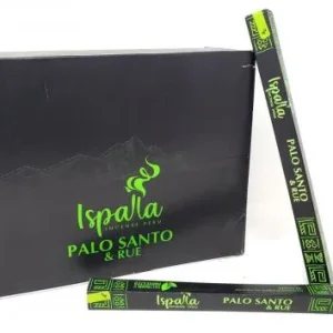 Ispalla - Organic Palo Santo Rue "Fortune" Incense Sticks 10-Pack (9″)