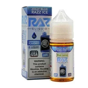 Jolly Blue Razz Ice - 35mg - Pod Juice X RAZ - 30mL