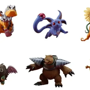Kaiyodo Monster Collection Yu Gi Oh Figure Vol 1 6-Pack Box 2027
