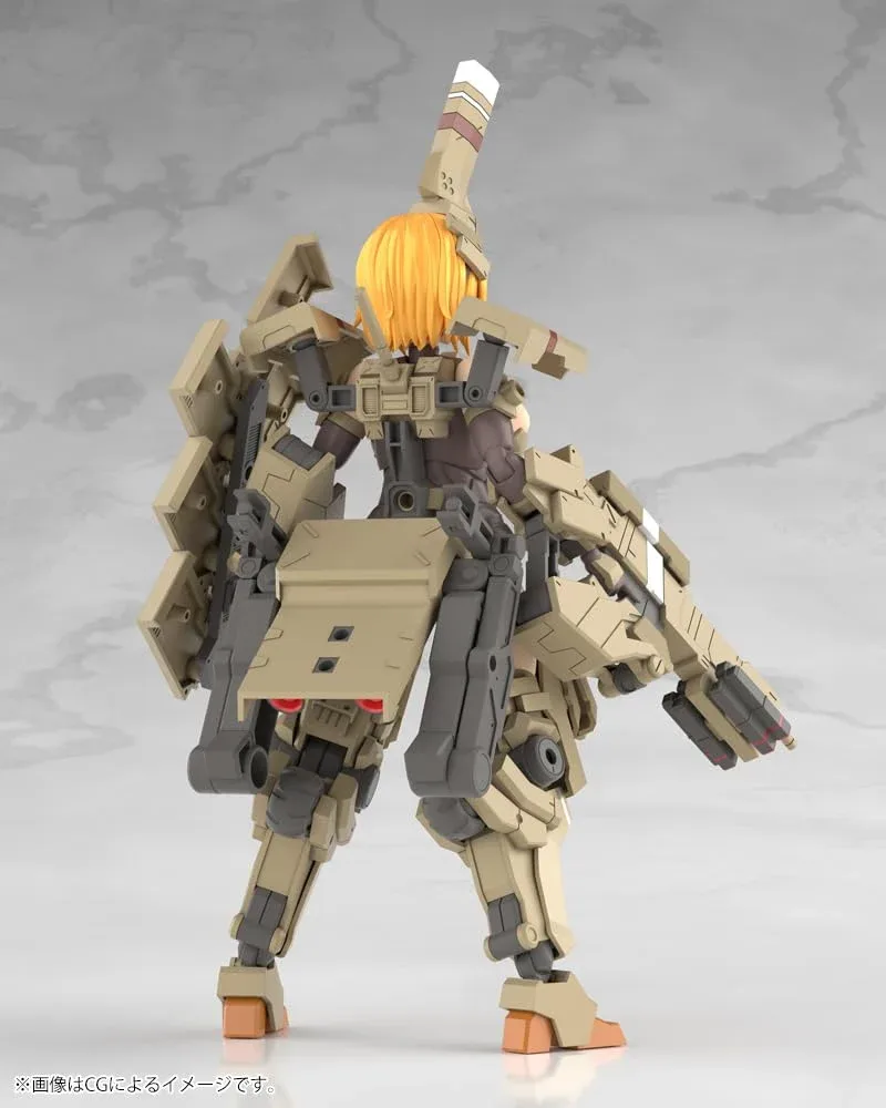 Kotobukiya Frame Arms Girl Kagayaki Kou Hayato Non-Scale Model Kit 191mm Tall - Image 2