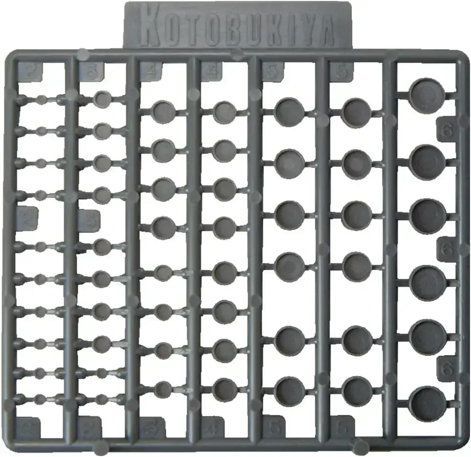 Kotobukiya MSG Modeling Support P106 Round Nozzle S Plastic Set