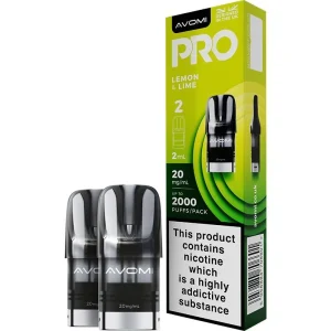 Lemon & lime Avomi PRO pods 2 pack