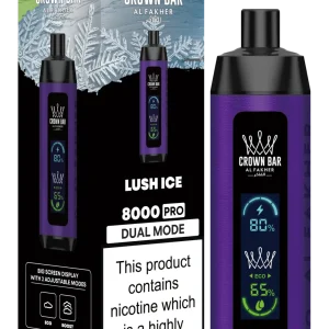 Lush Ice Al Fakher Crown Bar 8000 Pro