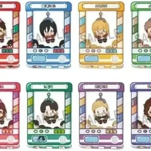MegaHouse Charachachacha Attack on Titan Acrylic Stand Box of 8