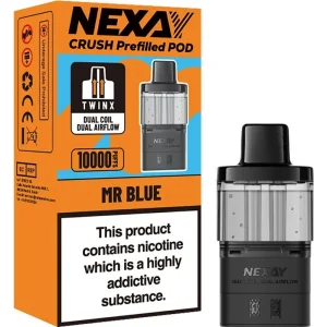 Mr Blue Nexay Crush pod & refill by VOOPOO 10ml