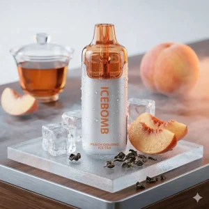 Peach Oolong Ice Tea - Icemax ICEBOMB 18k Disposable Vape