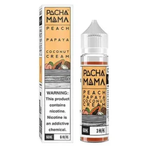 Peach Papaya Coconut Cream