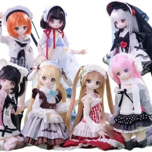 Plum SyncyLand OOTD Figure 6-Pack PVC Painted Toy Set Collection