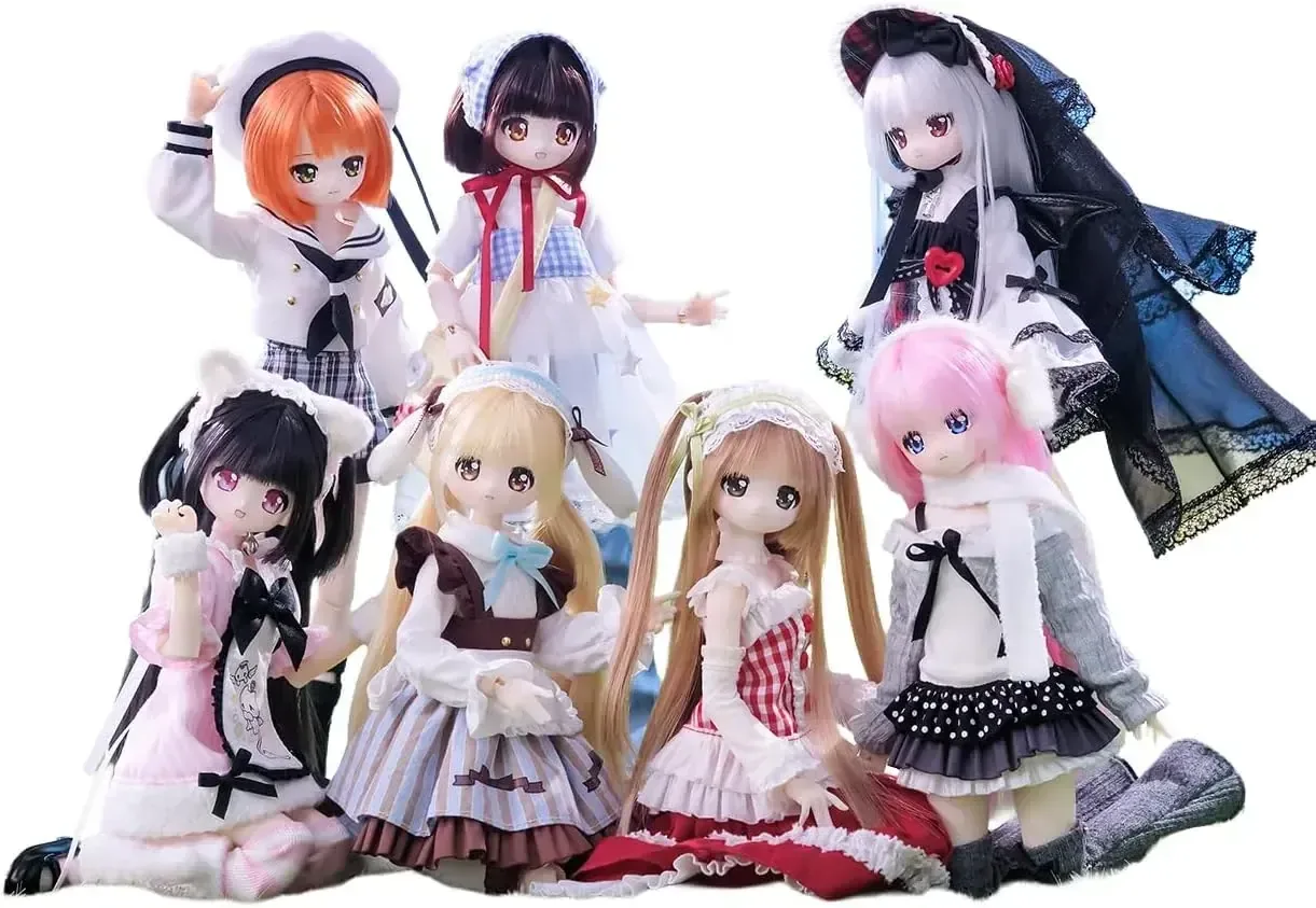 Plum SyncyLand OOTD Figure 6-Pack PVC Painted Toy Set Collection