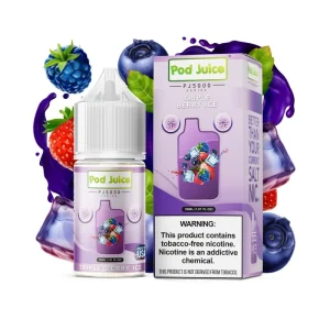 Pod Juice PJ5000 Series Triple Berry Ice E-juice 30ml - Eleaf Official Store