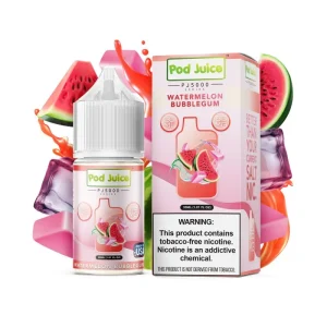 Pod Juice PJ5000 Series Watermelon Bubblegum E-juice 30ml - Eleaf Official Store