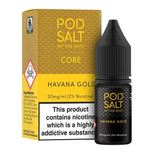 Pod Salt Havana Gold 10ml Nicotine Salt E-Liquid