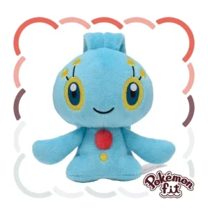 Pokemon Fit Manaphy Plush Toy - Official Pokemon Center, 14cm