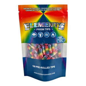 Elements 100ct Pre Rolled Prism Tips