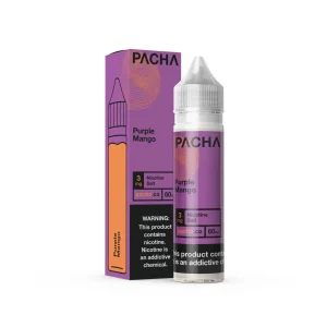 Purple Mango Synthetic Nicotine 60ml E-Juice | Pacha