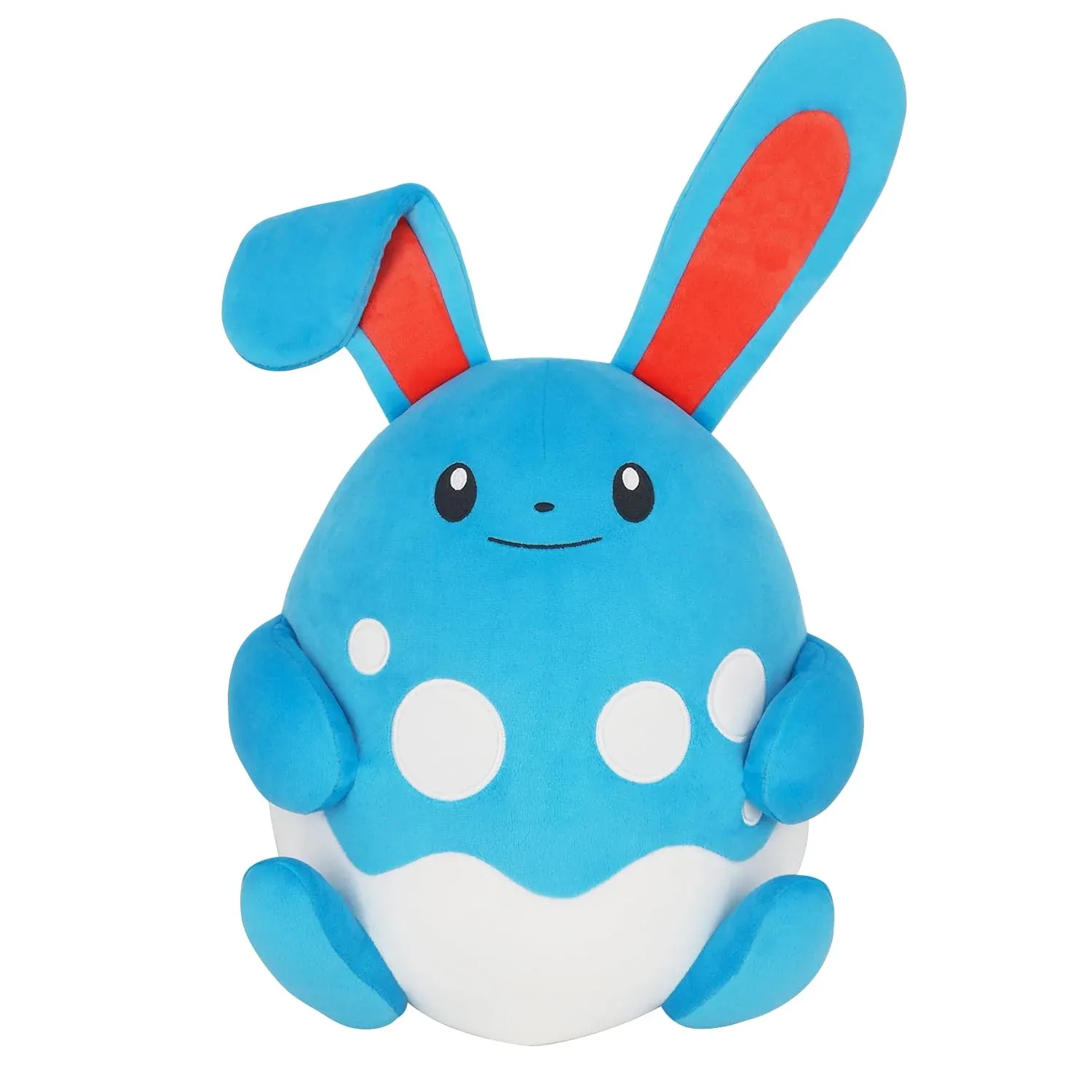 Sanei Boeki Pokemon Azumarill Potehagu Cushion Japan Official Plush Pillow - Image 2