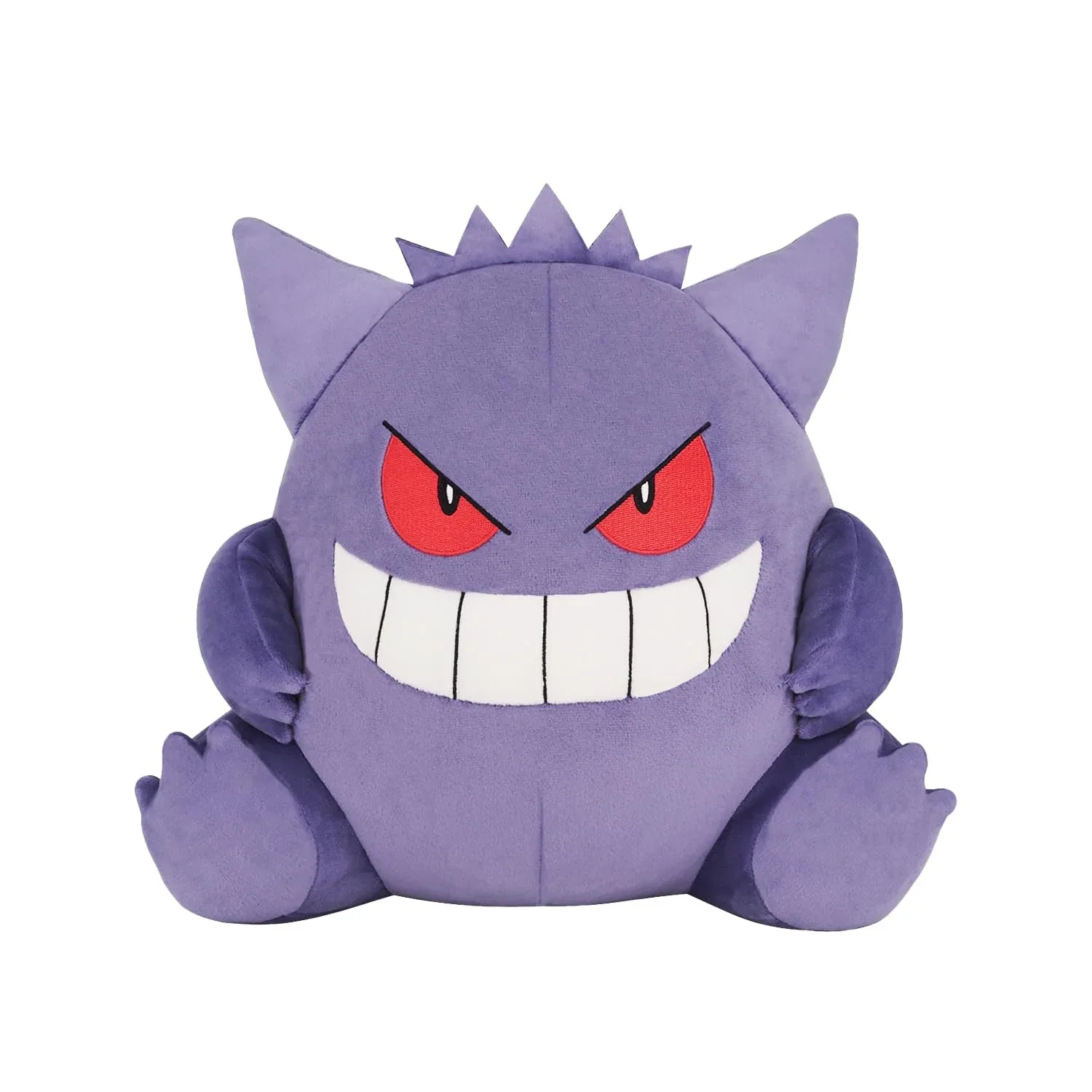 Sanei Boeki Pokemon Potehagu Cushion Gengar Official Japan Plush Pillow - Image 2