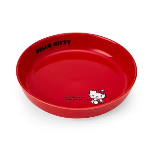 Sanrio Hello Kitty 21Cm Ceramic Plate - Safe for Microwave Dishwasher Dryer