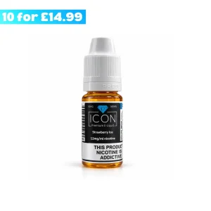 Strawberry Ice by ICON E-Liquid