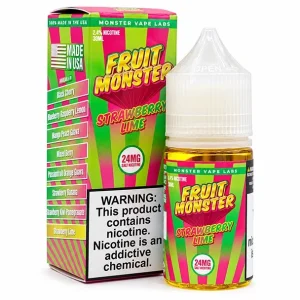 Strawberry Lime - 24mg - Fruit Monster Salts - 30mL
