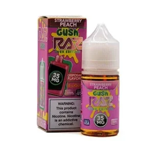 Strawberry Peach Gush - 35mg - Pod Juice X RAZ - 30mL