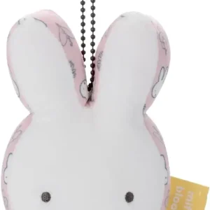 Takara Tomy Arts Miffy Pink Plush Ball Chain Figure 12cm