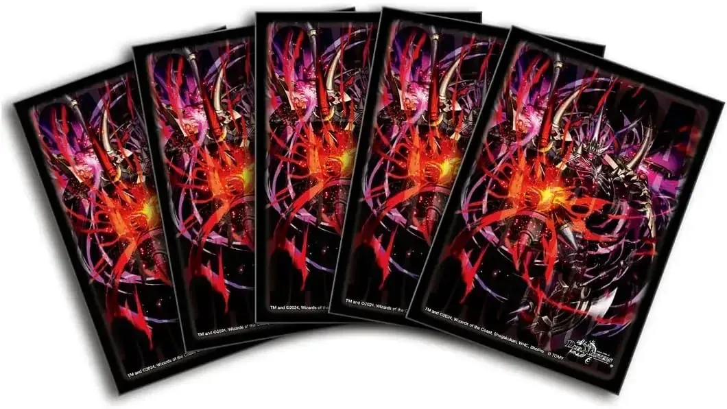 Takara Tomy Duel Masters 64 Card Sleeves Demon Conqueror Jaoga - Image 2