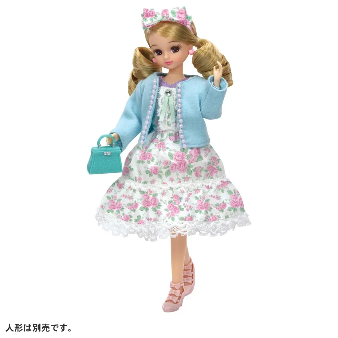 Takara Tomy Licca-Chan LW-18 Romantic Dolly Pretend Play Dress for Ages 3+ - Image 2