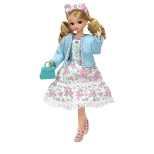 Takara Tomy Licca-Chan LW-18 Romantic Dolly Pretend Play Dress for Ages 3+