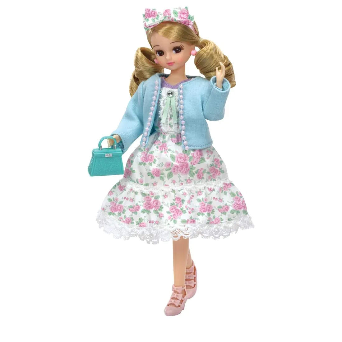 Takara Tomy Licca-Chan LW-18 Romantic Dolly Pretend Play Dress for Ages 3+