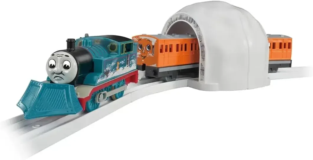 Takara Tomy Plarail Thomas Snow Plow Electric Train Set for Kids
