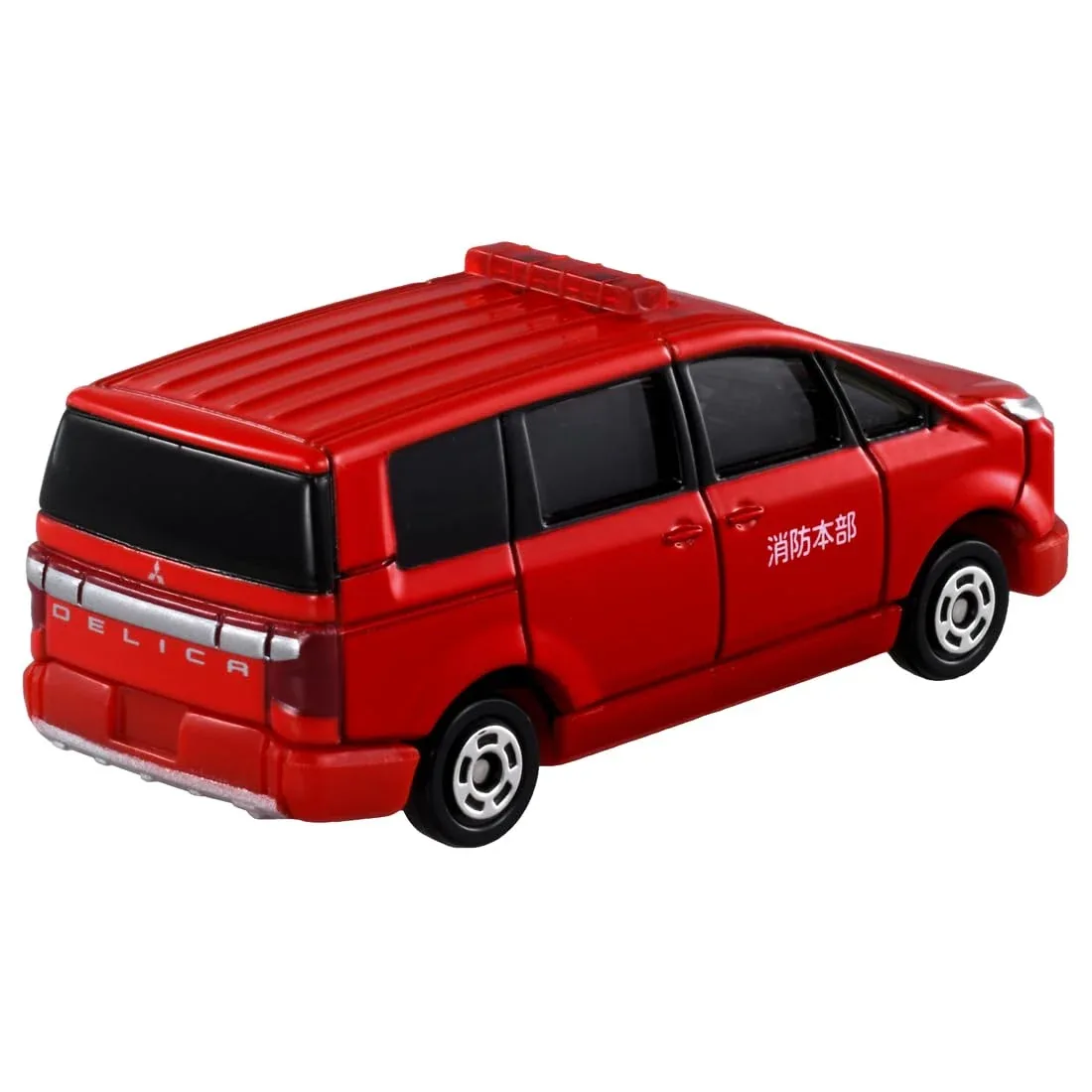 Takara Tomy Tomica No. 50 Mitsubishi Delica Fire Command Vehicle Toy Car - Image 2