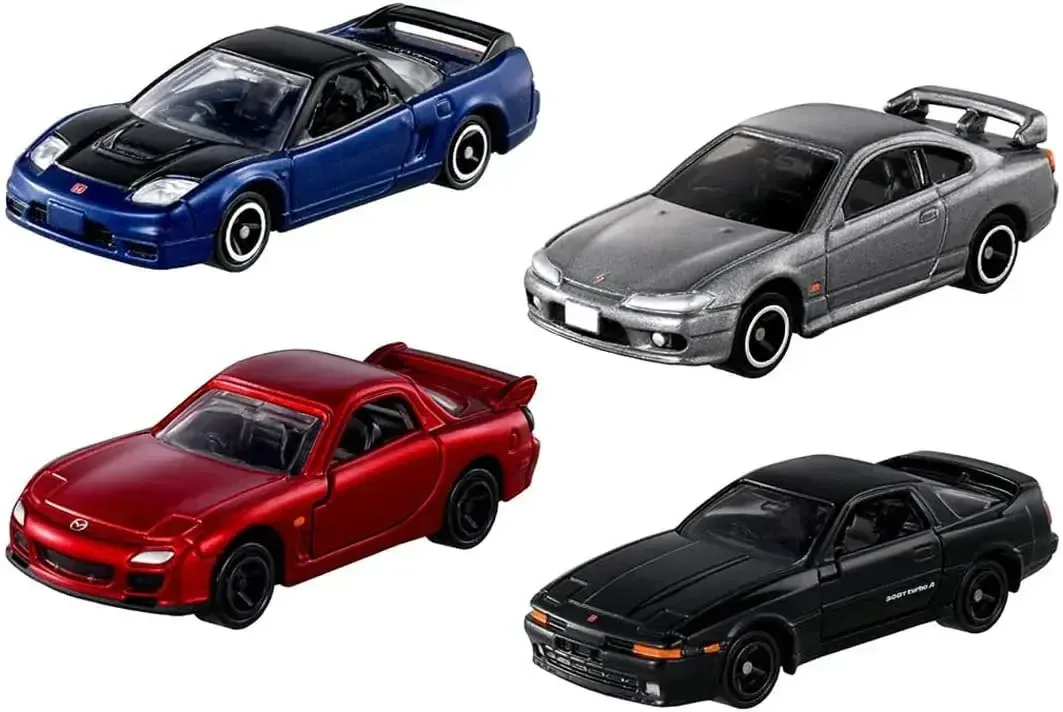 Takara Tomy Tomica Sports Car Special Selection 2, 4 Cars with Doors