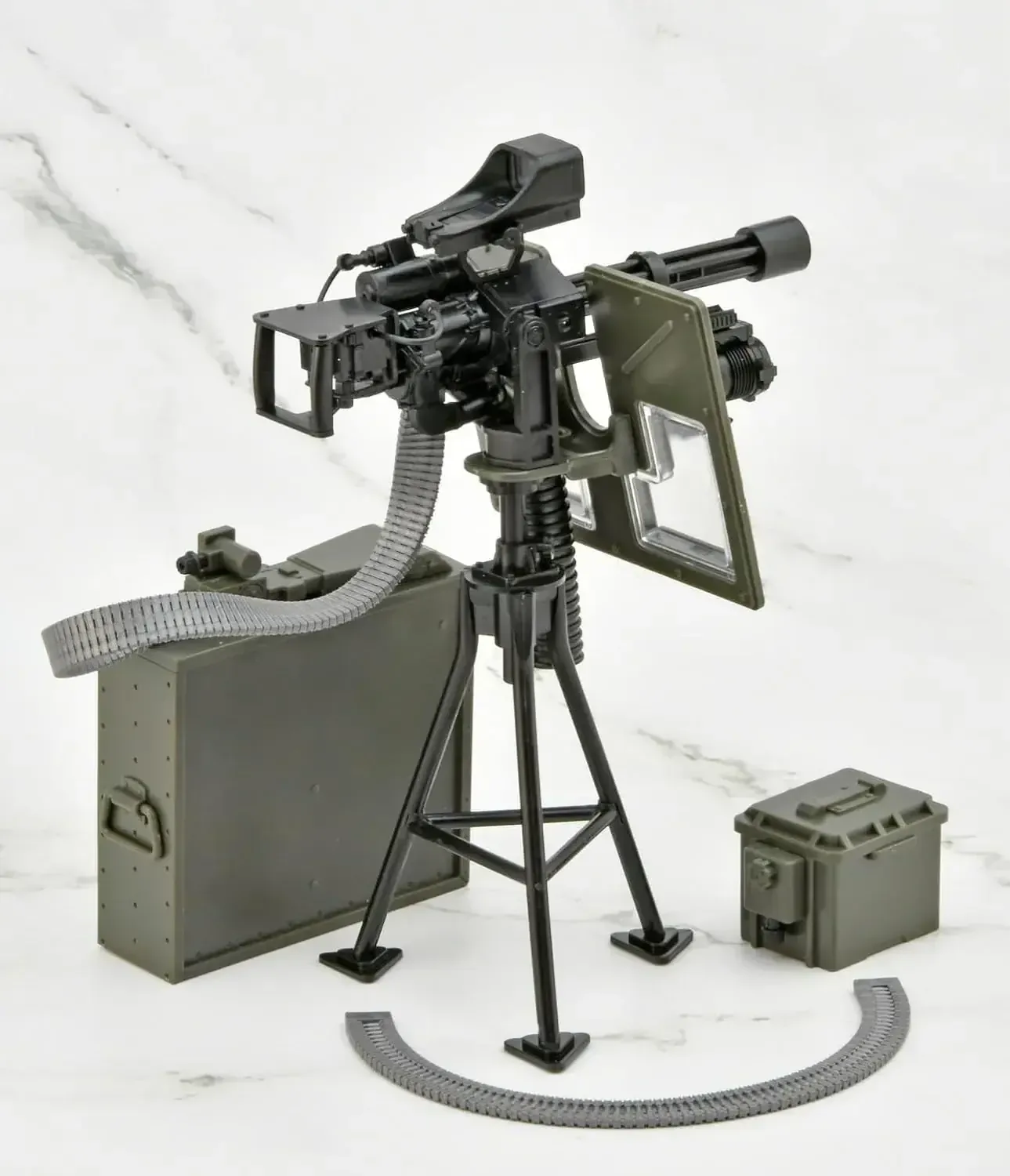 Tomytec Little Armory M134 Defensive Kit LD052 1/12 Unpainted - Image 2