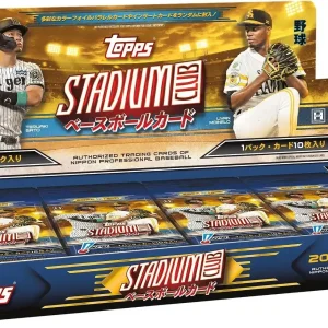 Topps 2026 NPB Stadium Club Baseball Cards Box, 24-Pack Set