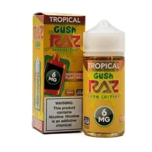 Tropical Gush - 6mg - Pod Juice X RAZ - 100mL