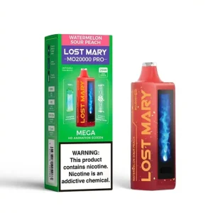 Watermelon Sour Peach - Lost Mary MO20000 Pro Disposable